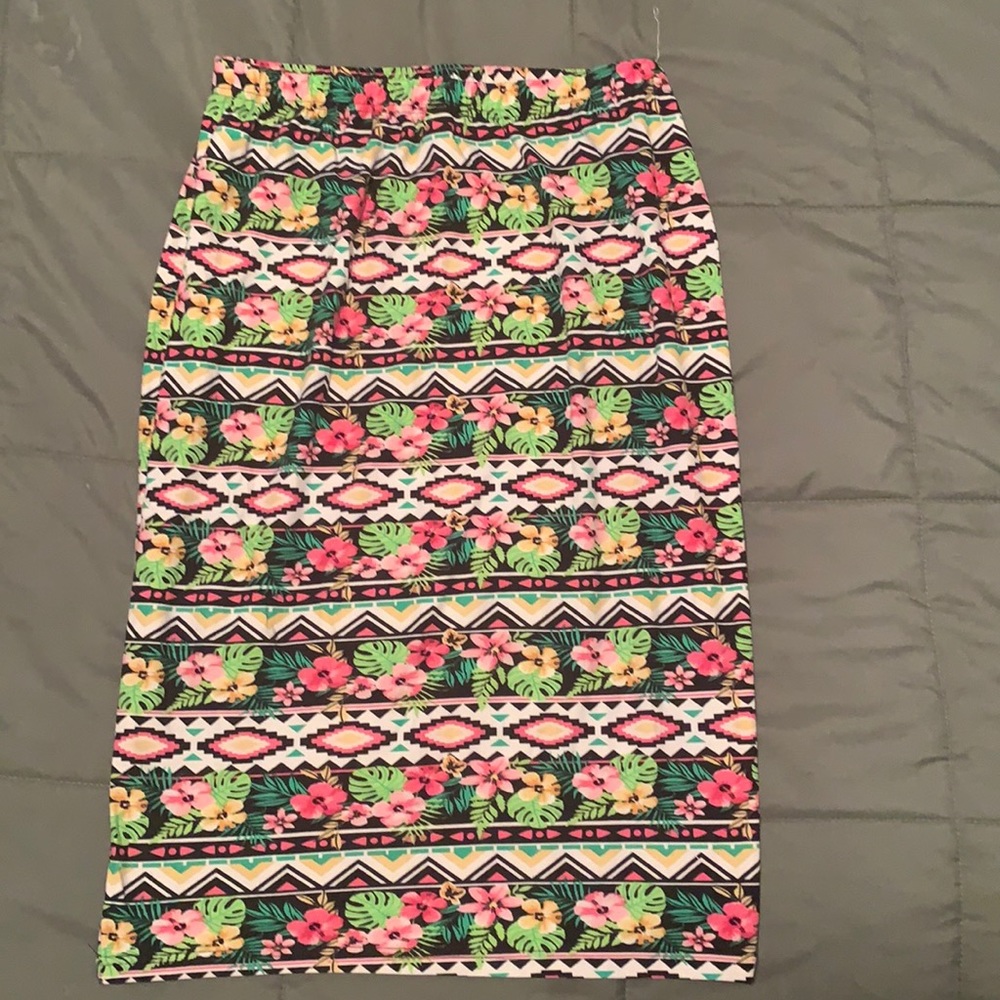 Floral skirt